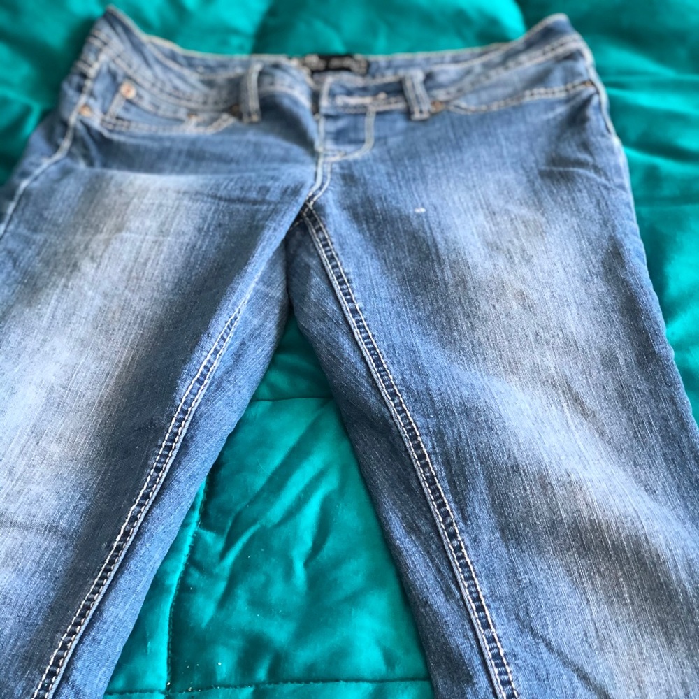 2/$45-Brazil superstretch denim jogging